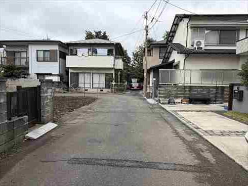 前面道路含む現地（2026年10月撮影）