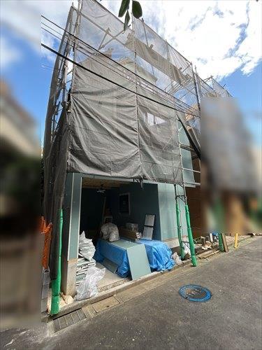 建築中の現地(2024年10月撮影）