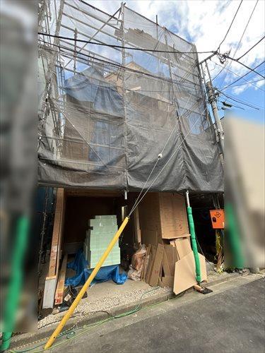 建築中の現地(2024年10月撮影）