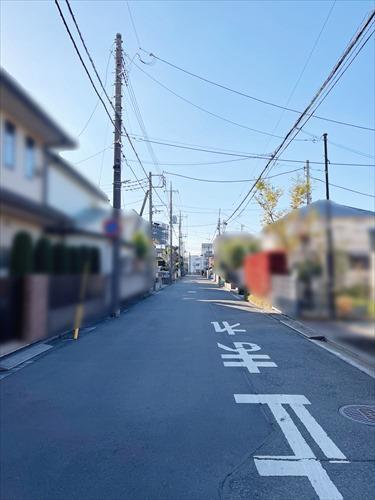 南側前面道路