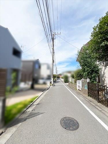 現地前道路