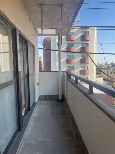 南側バルコニー(2026年1月撮影）