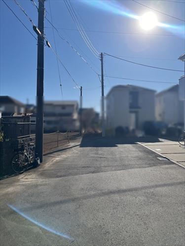 前面道路（2026年1月撮影）