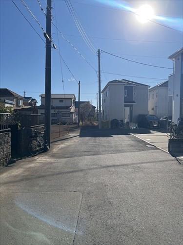 前面道路（2026年1月撮影）