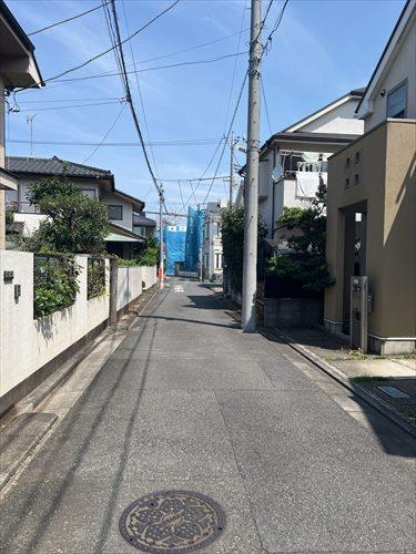 前面道路