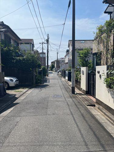 前面道路
