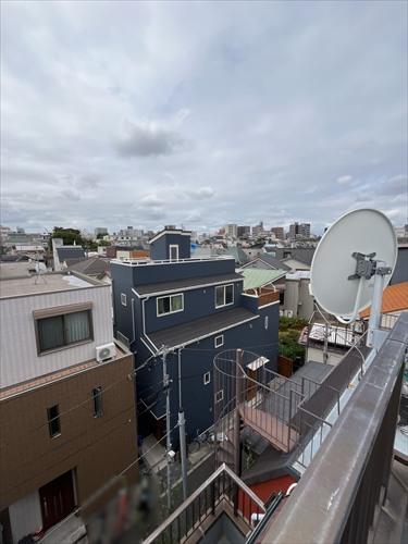 屋上から見た南側の眺望
