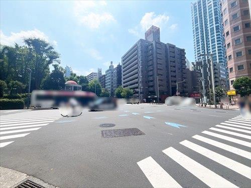 現地前道路