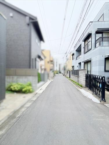 前面道路（物件：右手）