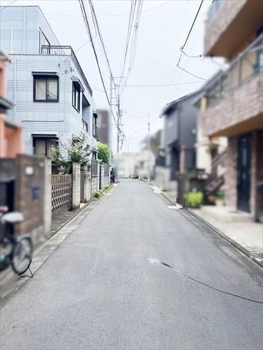 前面道路（物件：左手）
