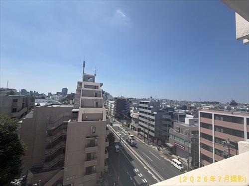 バルコニーからの眺望　2026年7月撮影