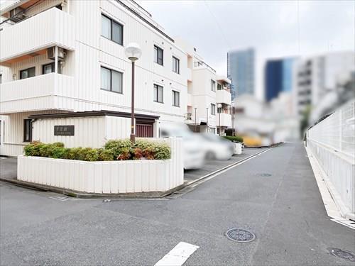 前面道路（物件：左手）