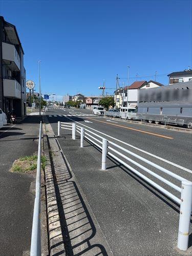 北西側道路