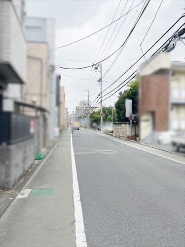 前面道路（2026年7月撮影）