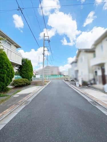 現地前道路(南側)