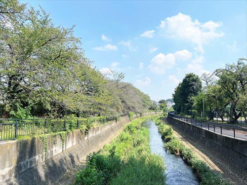 上落馬橋まで250ｍ