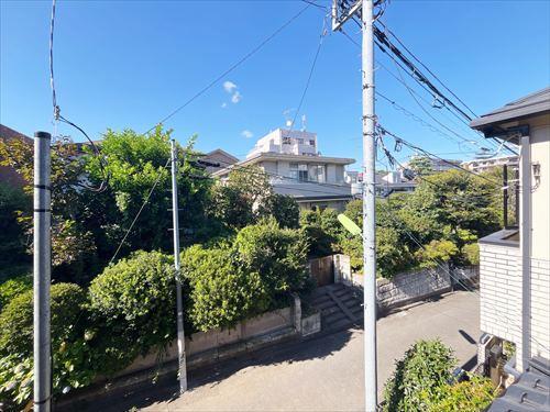 北側バルコニーからの眺望