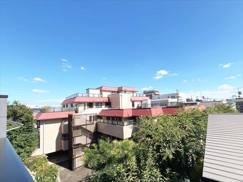 南側バルコニーからの眺望
