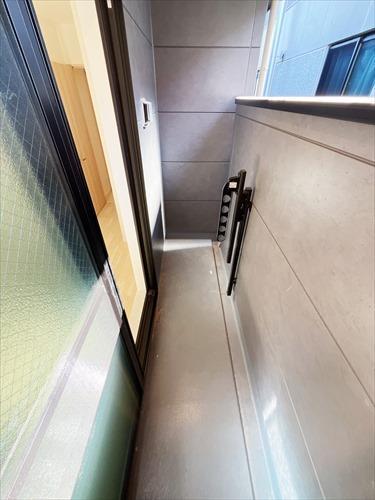 西側バルコニー