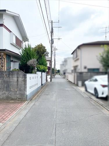現地前面道路
