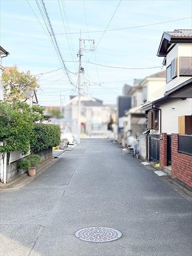 現地前道路