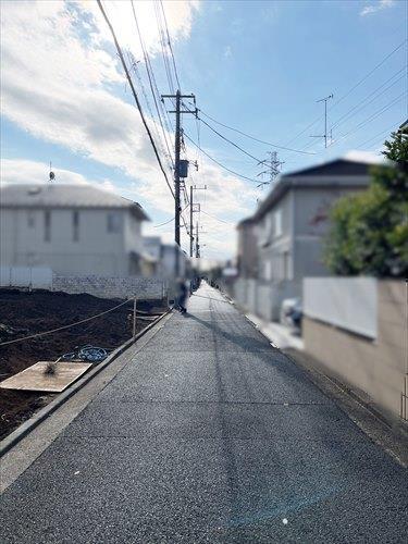現地前道路