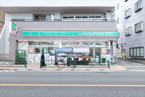 ローソンストア100立川高松町店400m