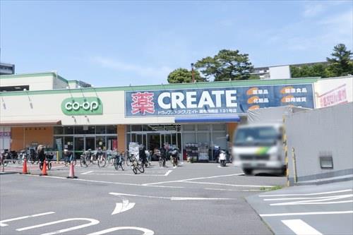 クリエイトSD調布柴崎店まで650ｍ