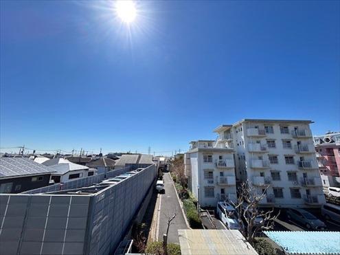 バルコニーからの眺望写真