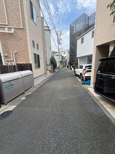 前面道路