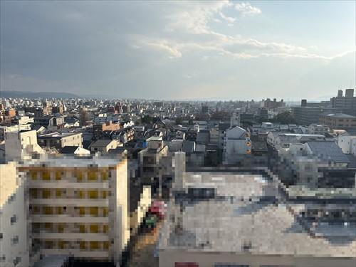 バルコニーにからの眺望