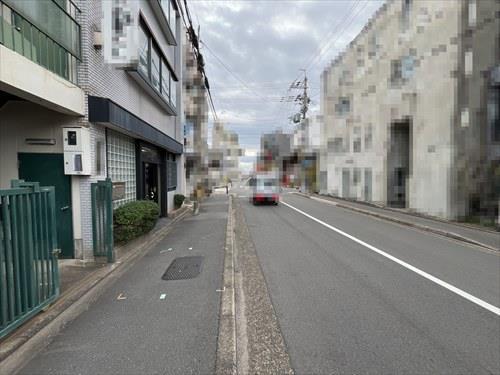 前面道路（2025年11月時点）