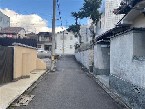 ⑳北側前面道路(東向き)