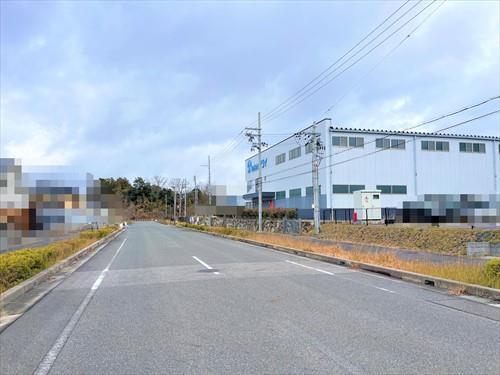 前面道路(2026年2月撮影)