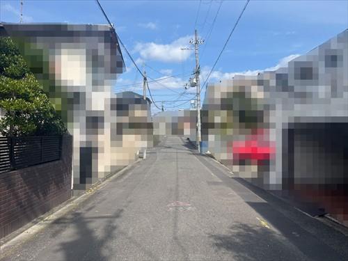 前面道路(南から北を撮影)