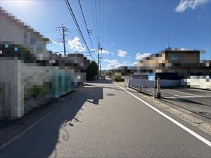 ⑨南側道路(西向き)