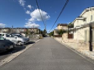 ⑩東側道路(北向き)