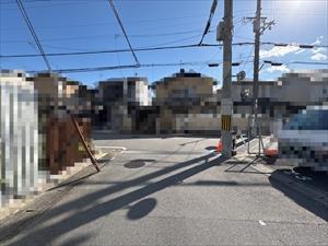 ⑪東側道路(南向き)