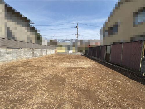 ⑤物件南側から北を撮影