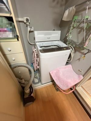 ⑱洗濯機置き場