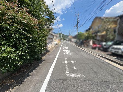 前面道路写真(2026年7月時点)