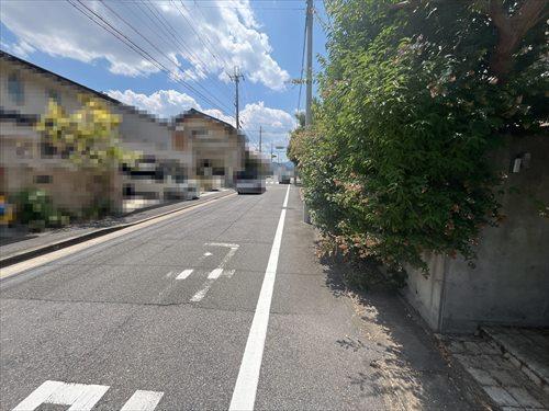 前面道路写真(2026年7月時点)