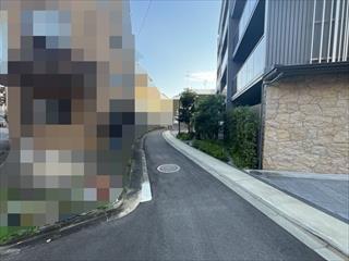 東側前面道路