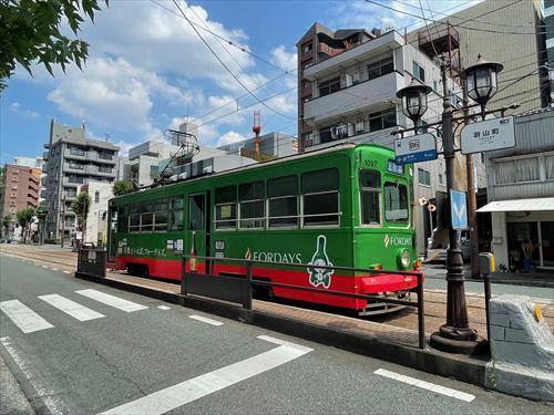 熊本市上熊本線「蔚山町」駅