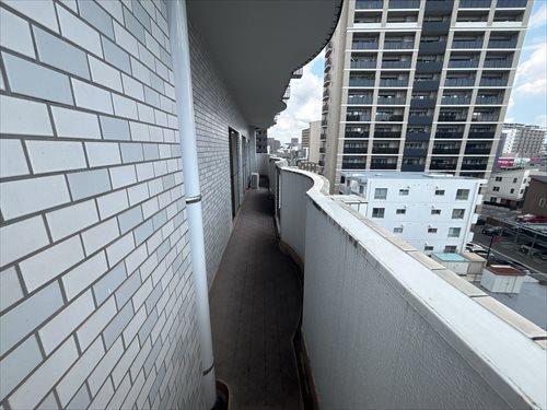 北東側バルコニー