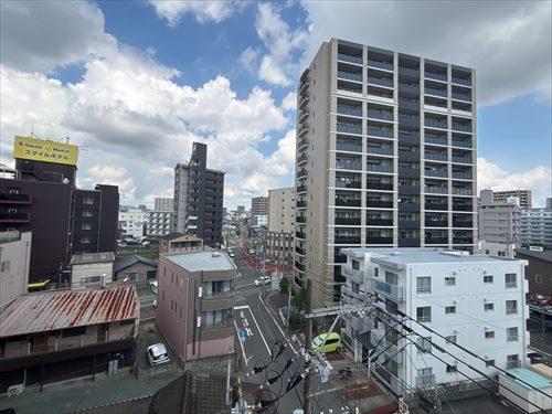 北東側バルコニーからの眺望