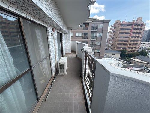 南東側バルコニー