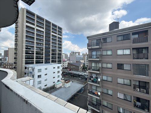 北側バルコニーからの眺望