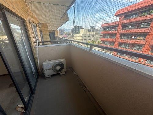 北側バルコニー