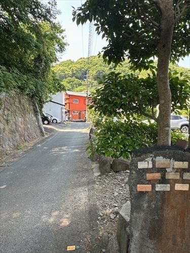 道路境界線付近（北側から）